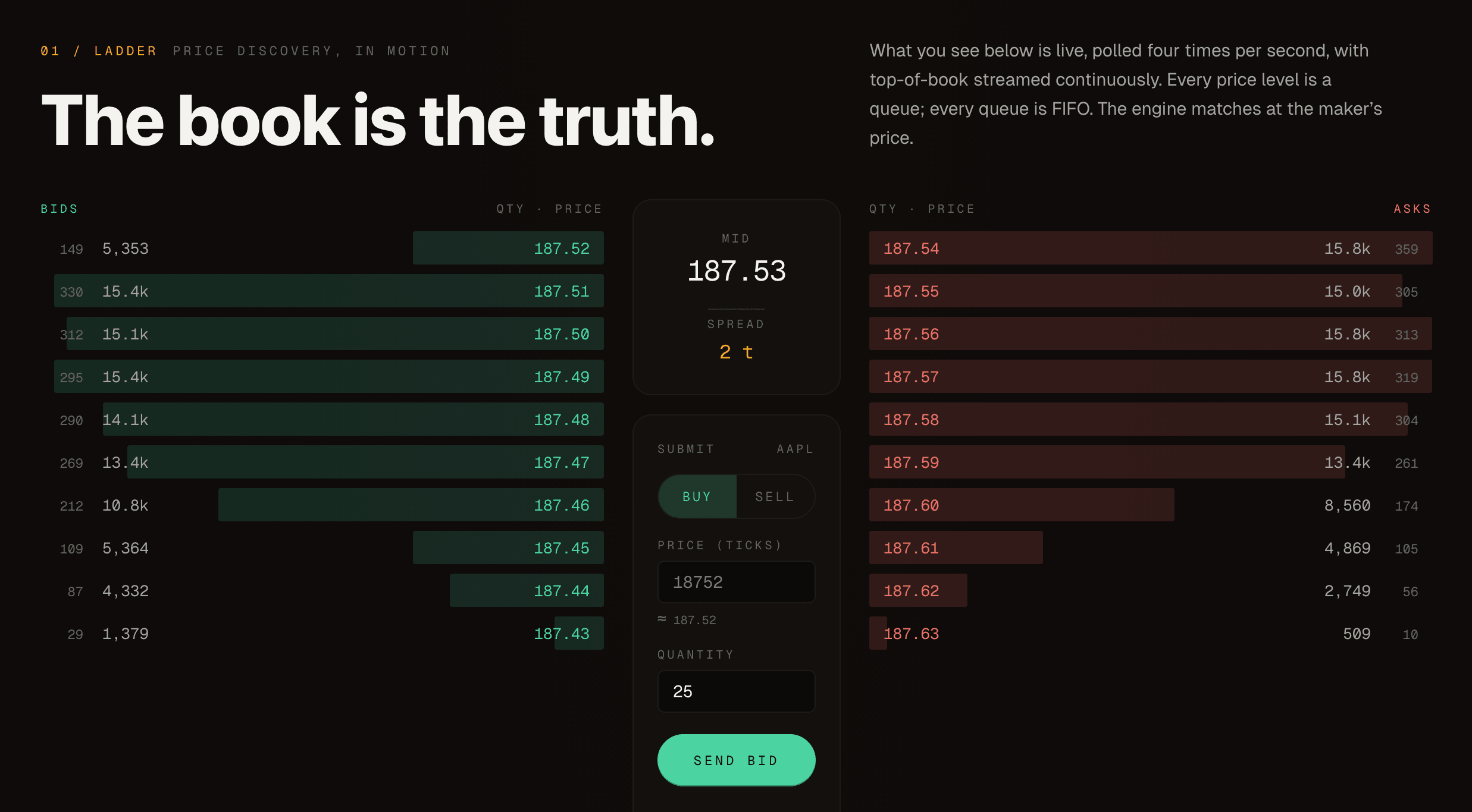 Rust Order Book Exchange